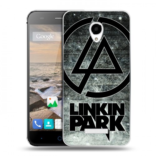 Дизайнерский силиконовый чехол для Micromax Canvas Spark Linkin Park