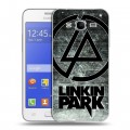 Дизайнерский силиконовый чехол для Samsung Galaxy J7 Linkin Park