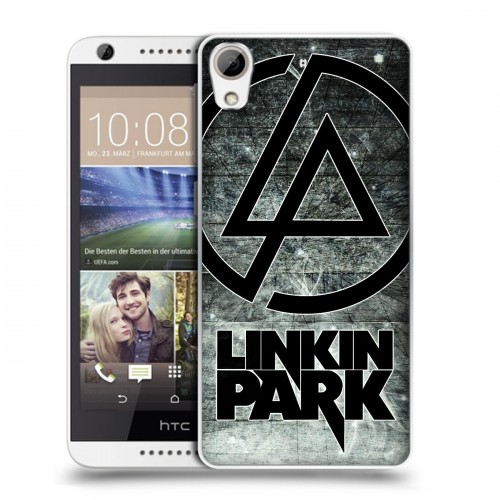 Дизайнерский силиконовый чехол для HTC Desire 626 Linkin Park