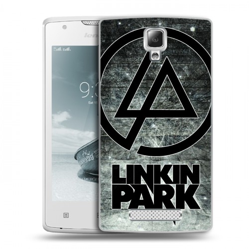 Дизайнерский пластиковый чехол для Lenovo A1000 Linkin Park