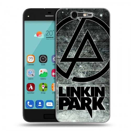 Дизайнерский силиконовый чехол для ZTE Blade S7 Linkin Park