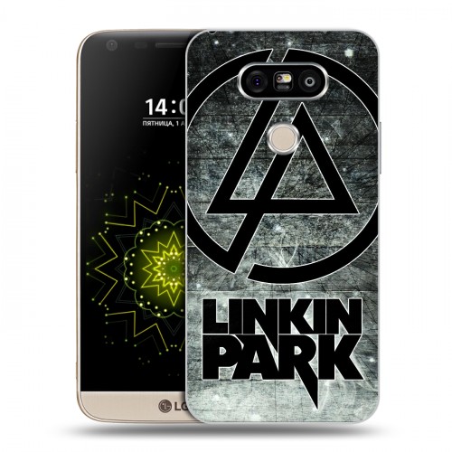 Дизайнерский пластиковый чехол для LG G5 Linkin Park