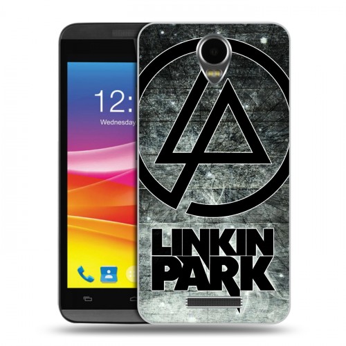 Дизайнерский силиконовый чехол для Micromax Canvas Power Linkin Park