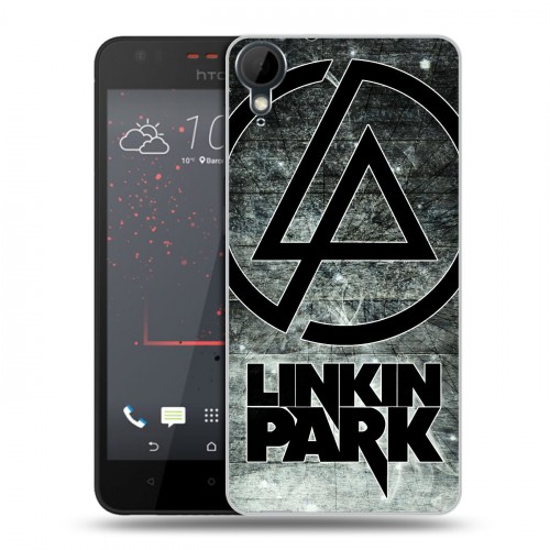 Дизайнерский пластиковый чехол для HTC Desire 825 Linkin Park