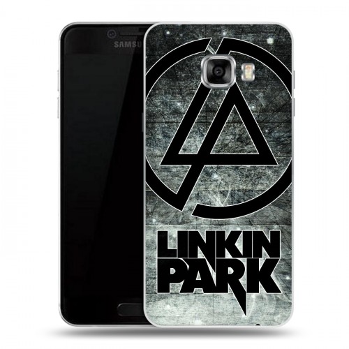 Дизайнерский пластиковый чехол для Samsung Galaxy C5 Linkin Park