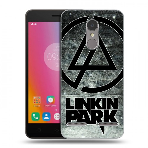 Дизайнерский пластиковый чехол для Lenovo K6 Linkin Park