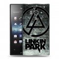 Дизайнерский пластиковый чехол для Sony Xperia acro S Linkin Park