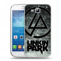 Дизайнерский пластиковый чехол для Samsung Galaxy Premier Linkin Park