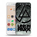 Дизайнерский пластиковый чехол для ZTE Blade V8 Linkin Park