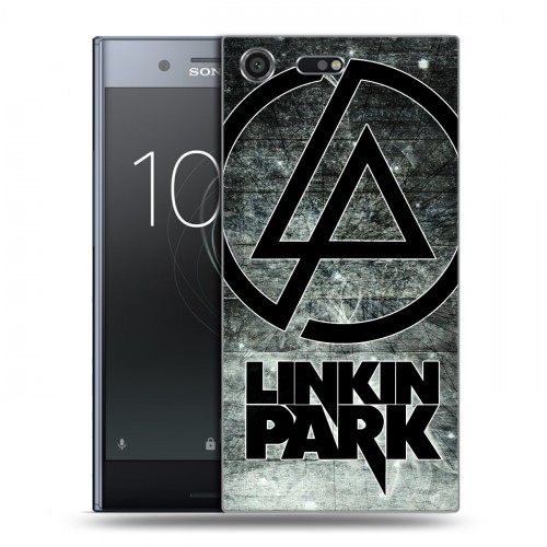 Дизайнерский силиконовый чехол для Sony Xperia XZ Premium Linkin Park