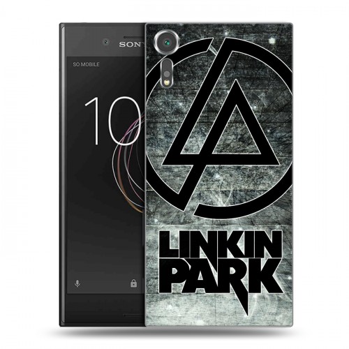 Дизайнерский пластиковый чехол для Sony Xperia XZs Linkin Park