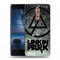 Дизайнерский пластиковый чехол для Nokia 8 Linkin Park