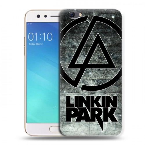 Дизайнерский силиконовый чехол для OPPO F3 Linkin Park