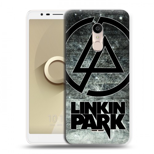 Дизайнерский силиконовый чехол для Alcatel 3C Linkin Park