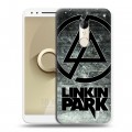 Дизайнерский пластиковый чехол для Alcatel 3 Linkin Park