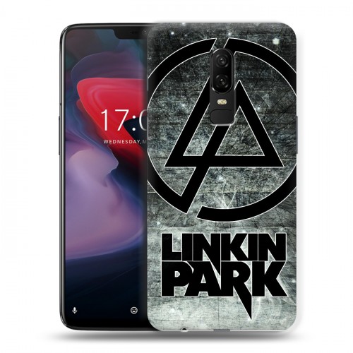 Дизайнерский пластиковый чехол для OnePlus 6 Linkin Park