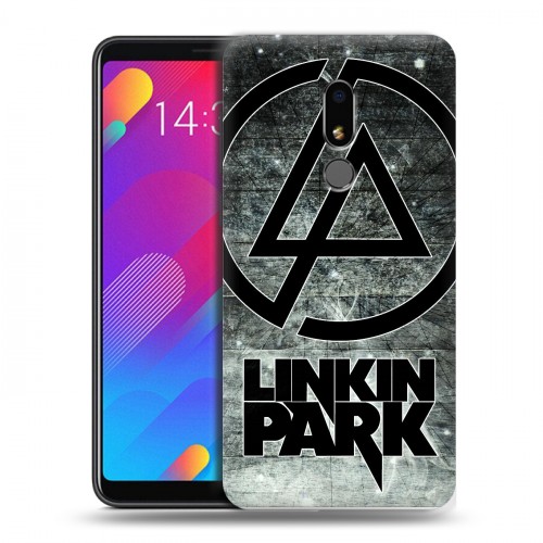 Дизайнерский пластиковый чехол для Meizu M8 Lite Linkin Park