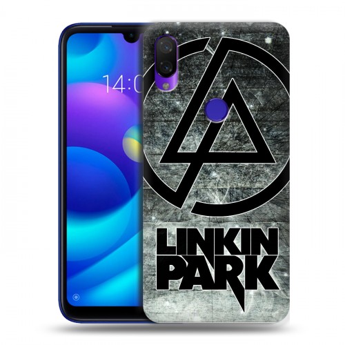 Дизайнерский пластиковый чехол для Xiaomi Mi Play Linkin Park