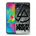 Дизайнерский пластиковый чехол для Samsung Galaxy M20 Linkin Park