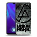 Дизайнерский силиконовый с усиленными углами чехол для OPPO A1k Linkin Park