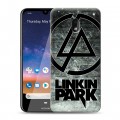 Дизайнерский пластиковый чехол для Nokia 2.2 Linkin Park