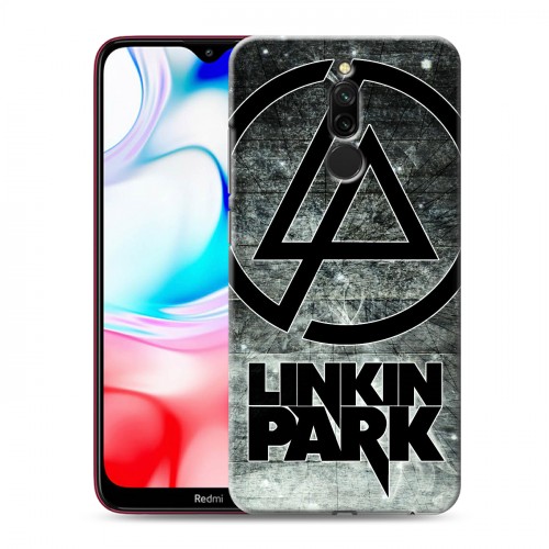 Дизайнерский пластиковый чехол для Xiaomi RedMi 8 Linkin Park