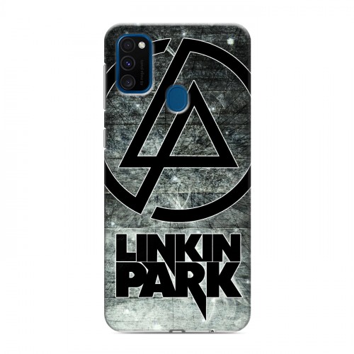 Дизайнерский силиконовый чехол для Samsung Galaxy M30s Linkin Park