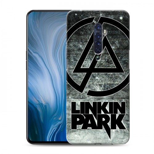 Дизайнерский пластиковый чехол для OPPO Reno2 Z Linkin Park