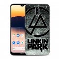Дизайнерский пластиковый чехол для Nokia 2.3 Linkin Park