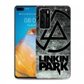 Дизайнерский пластиковый чехол для Huawei P40 Linkin Park