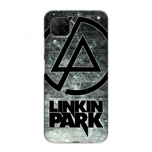 Дизайнерский силиконовый с усиленными углами чехол для Huawei P40 Lite Linkin Park