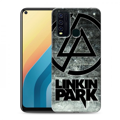 Дизайнерский пластиковый чехол для Vivo Y30 Linkin Park