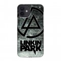 Дизайнерский силиконовый чехол для Iphone 12 Linkin Park