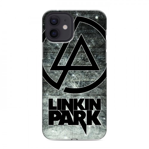 Дизайнерский силиконовый чехол для Iphone 12 Linkin Park