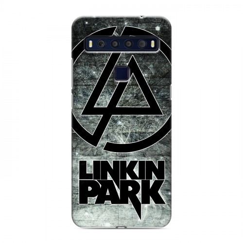 Дизайнерский пластиковый чехол для TCL 10L Linkin Park