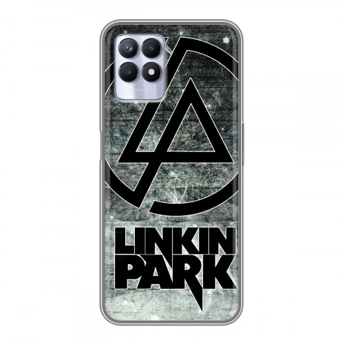 Дизайнерский пластиковый чехол для Realme 8i Linkin Park
