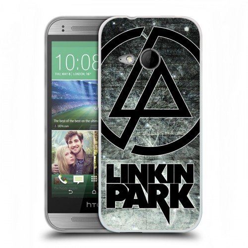 Дизайнерский пластиковый чехол для HTC One mini 2 Linkin Park