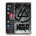 Дизайнерский пластиковый чехол для Nokia X Linkin Park