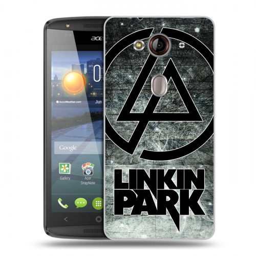 Дизайнерский пластиковый чехол для Acer Liquid E3 Linkin Park