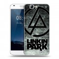 Дизайнерский пластиковый чехол для Huawei Ascend G7 Linkin Park