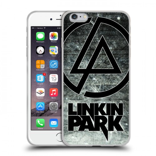 Дизайнерский силиконовый чехол для Iphone 6 Plus/6s Plus Linkin Park