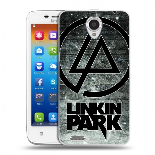 Дизайнерский пластиковый чехол для Lenovo S650 Ideaphone Linkin Park