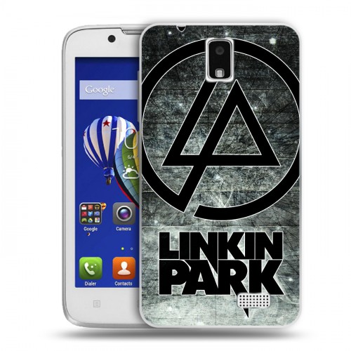 Дизайнерский пластиковый чехол для Lenovo A328 Linkin Park