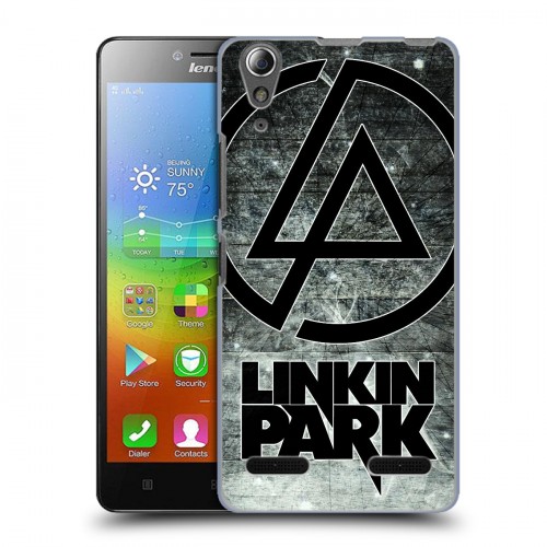 Дизайнерский пластиковый чехол для Lenovo A6000 Linkin Park