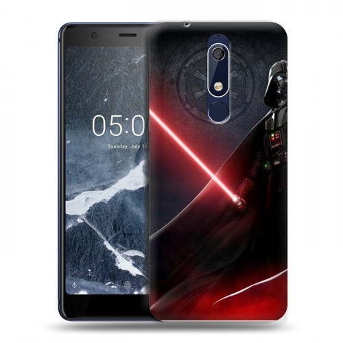 Дизайнерский пластиковый чехол для Nokia 5.1 Звездные войны