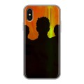 Дизайнерский силиконовый чехол для Iphone x10 RadioHead