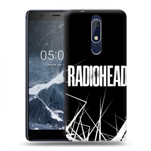 Дизайнерский пластиковый чехол для Nokia 5.1 RadioHead