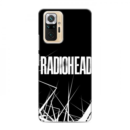 Дизайнерский силиконовый чехол для Xiaomi RedMi Note 10 Pro RadioHead