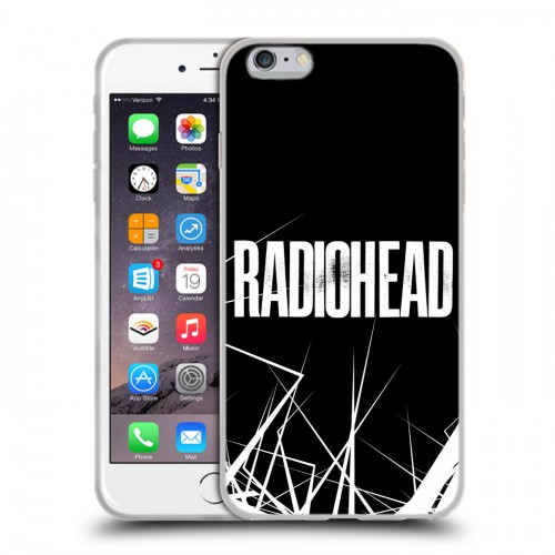 Дизайнерский силиконовый чехол для Iphone 6 Plus/6s Plus RadioHead