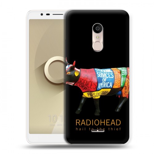 Дизайнерский силиконовый чехол для Alcatel 3C RadioHead